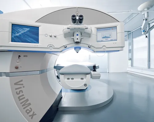 SMILE vision correction laser Visumax